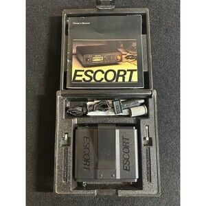 Vtg 80's Escort Passport Cincinnati Microwave Radar Warning Receiver Detector B1